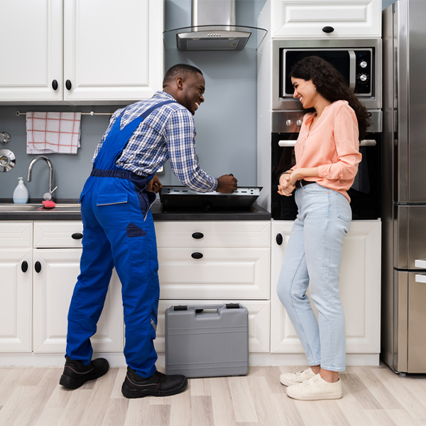 can you provide an estimate for cooktop repair before beginning any work in Laurel IA